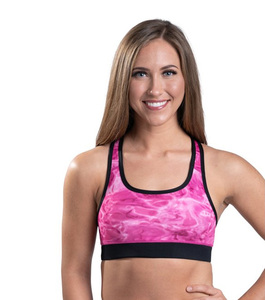 Workout Wireless Sports <b>Bra</b> <b>Stretch</b> Fabric Body Fit Gym Wear <b>Bra</b> - Product Image 5