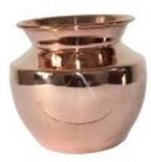 คุณภาพสูงทนทานอินเดียสไตล์ทองแดง Lota สำหรับตกแต่งบ้านวัดและห้องครัว - Product Image 4