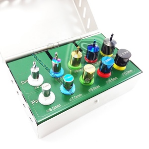 Kit de guía de taladro para implante dental Kit de posicionamiento de implante Juego de cirugía guiada Pasadores y taladros CE Instrumentos de implante dental - Product Image 3