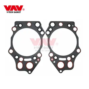 SA12V140 6210-17-1814 Kepala Mesin Silinder Diesel Gasket Penuh untuk Komatsu