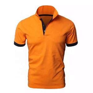 Camiseta Polo de algodón 100% de alta calidad para hombre, Manga corta transpirable, cuello redondo informal con logotipos de impresión digital - Product Image 1