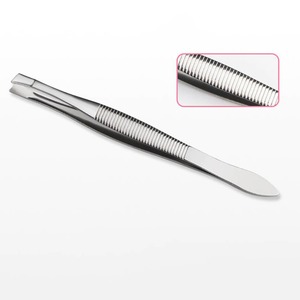 Ensemble de 3 pinces à épiler à pointe inclinée en acier inoxydable de haute qualité pour outils de maquillage des sourcils et soins de beauté - Product Image 5