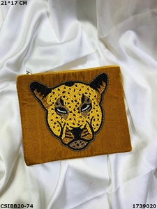 Pochette de soirée Banjara Boho perlée Designer - Product Image 2