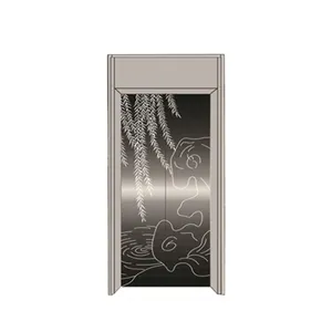 Flexible elevator door coverings standard elevator landing door size for elevators