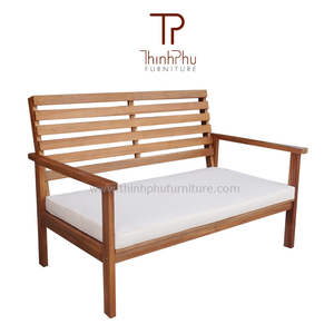 THINH PHU OLIVER Juego de Sofás Funcionales de Madera de Acacia - Muebles de Exterior Contemporáneos para Jardín y Sala de Estar - Embalaje Personalizado - Product Image 4