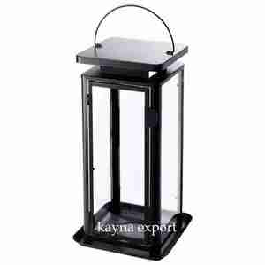 Linterna de acero inoxidable decorativa hecha a mano, nuevo estilo, aleación de hierro pulido para uso doméstico y de boda, precio al por mayor - Product Image 2