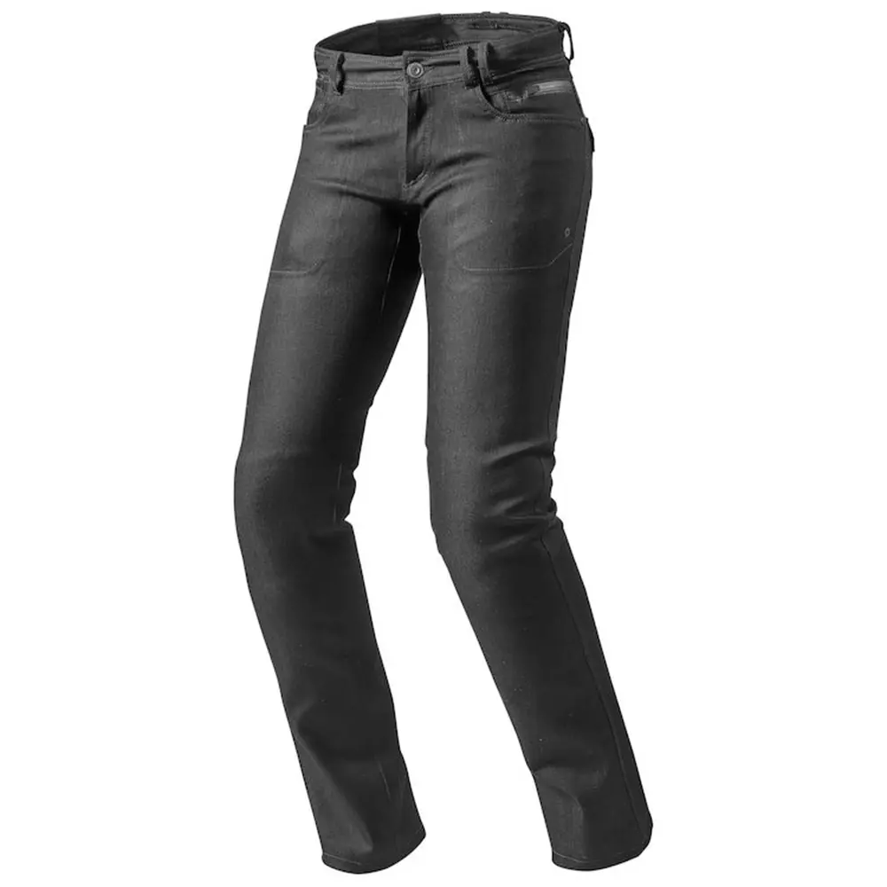 נוח ג 'ינס ג' ינס מכנסיים לגברים בצבע שחור מזדמן ג 'ינס