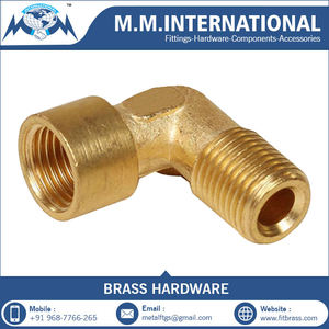 Raccords de tuyau coudé en laiton personnalisé, pièces, coude de Compression pour le soudage du cuivre - Product Image 5