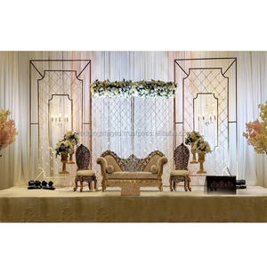 Robes de bougies en Fiber de verre falcon, racines de bougies, pour scène de mariage asiatique, mariage rêveur, Jhrokha, pour la réception élégante - Product Image 3