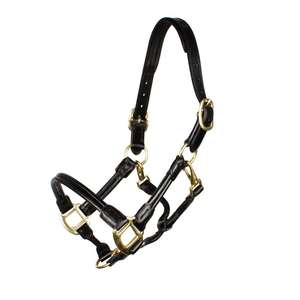 Licol de cheval en cuir souple élégant de luxe équipement de cheval durable - Product Image 3