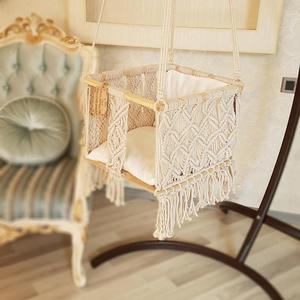 Baby Swing <b>Chair</b> Macrame, Baby Swing <b>Hammock</b>, Macrame Baby <b>Hammock</b> <b>Chair</b> - Product Image 1