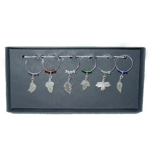 Marcapáginas con cuentas de vidrio, marcador de cristal único con lupa, Modish de moda - Product Image 6