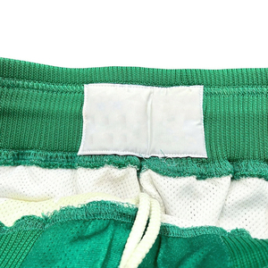 Pantalones cortos de baloncesto Retro con nombre de equipo personalizado, transpirables, cómodos, con servicios OEM ODM - Product Image 2