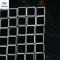 Materiale da Costruzione - Tubo Quadrato in Acciaio Zincato SHS RHS CHS Standard ASTM Saldatura Marca Chinh Dai Steel Vietnam