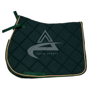 Coussinets de selle de cheval confortables, en cuir artificiel diamant, Design occidental personnalisé, doux et de haute qualité, 124 - Product Image 2