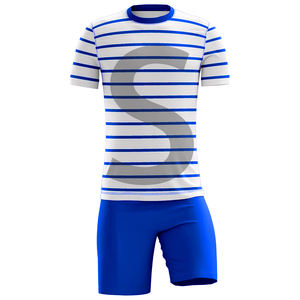 Ensemble de maillots de football vierges Maillots de football pour enfants Kit de football complet personnalisé 2023 à vendre - Product Image 4