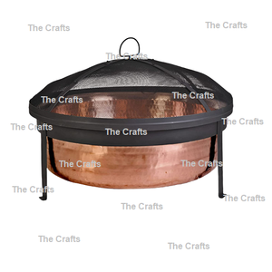 Iron Black Color Fireplace <b>Fire</b> Pit With Stand Customized Size And Shape <b>Fire</b> Pit For Garden Decor Accessories - Product Image 2