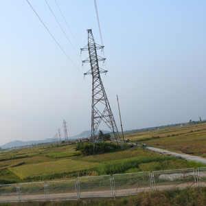 Alta Tensión de transmisión eléctrica Torre de la torre de acero para la electricidad de la línea de transmisión eléctrica, los suministros de equipo - Product Image 1