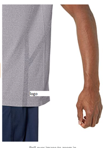 ผู้ชายวิ่งที่ไร้รอยต่อที่มีคุณภาพสูงเสื้อยืด77% ไนลอน23% โพลีเอสเตอร์นำเข้าเครื่องซักผ้า - Product Image 4