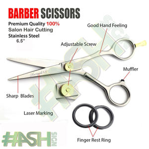 Ciseaux de coiffure de salon professionnel outil de beauté tranchant rasoir lame en acier inoxydable alliage poignée en acier inoxydable cheveux à Double bord - Product Image 1