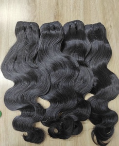 ผมต่อแท้ 100% จากอินเดียใต้ ชนิด Remy สำหรับถักทอผม - Product Image 1