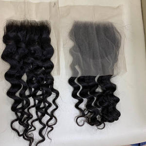 Matière première HD crépue vietnamienne de haute qualité 5x5 pour fermeture frontale en dentelle 8-36 pouces longueurs étirées vague extension de cheveux humains - Product Image 2