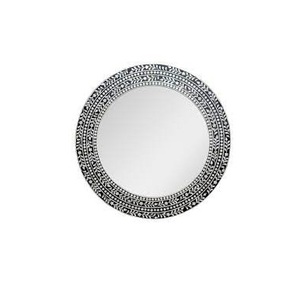 Espejo de Pared Moderno de Alta Calidad, Hecho a Mano, con Incrustaciones de Hueso, Pulido, Ecológico, Marco Personalizable, Decoración del Hogar, Sin Electricidad - Product Image 2