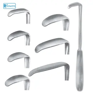 Langenbeck Manual Retractors High Quality Steel and Stainless Surgical Instruments with CE Certification