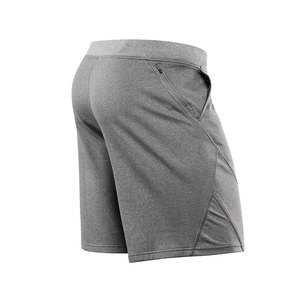 Pantalones cortos deportivos de verano personalizados de alta calidad para correr, transpirables, con cremallera elástica, antiarrugas, deportes de entrenamiento de leopardo de calle alta - Product Image 6