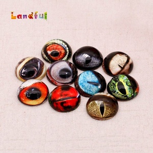 10mm de vidrio amarillo <span class=keywords><strong>ojos</strong></span> de gato de juguetes de seguridad de plástico de <span class=keywords><strong>ojos</strong></span> del Dragón - Product Image 6