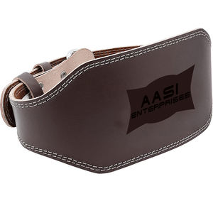 Cinturón de Levantamiento de Pesas Ajustable de Cuero Genuino y PU para Hombre - Soporte Lumbar para Levantamiento de Pesas - Product Image 3