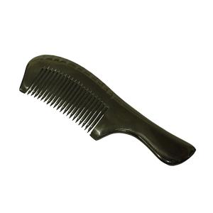 Peine de bocina de bolsillo, dientes finos, cuerno de búhos negros, peine de barba, peine de pelo y bocina de vaca, producto en oferta - Product Image 1