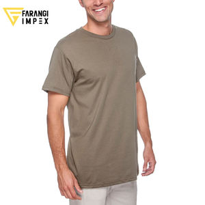 Camisas de sublimación de sensación de algodón Unisex de alta calidad, camisas de poliéster 100% para espacios en blanco de sublimación, camiseta personalizada, Impresión de logotipo - Product Image 4