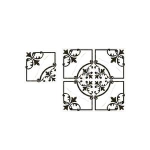 40x40cm กระเบื้องปูพื้นเซรามิกเคลือบเงาดีไซน์แบบไดนามิก - Product Image 6