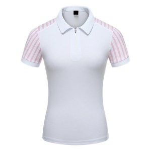 Camisetas personalizadas con logotipo para mujer, Polo de Golf, venta al por mayor de fábrica, 2023 - Product Image 2