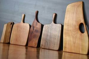 Planche à découper Coeur Planche à découper en bois pour la cuisine - Product Image 2