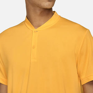 เสื้อโปโลเล่นกอล์ฟของผู้ชาย,เสื้อคอปกพับได้ออกแบบได้ตามต้องการระบายอากาศได้ดีแฟชั่นล่าสุด - Product Image 3