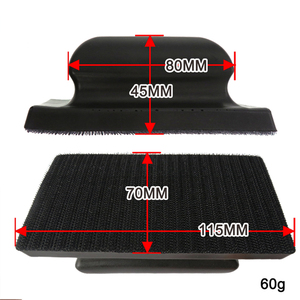1 Pak blok Gerinda tangan persegi panjang baru dengan kait dan <span class=keywords><strong>Loop</strong></span> ampelas mendukung kekerasan Medium sesuai pesanan dukungan OEM - Product Image 4
