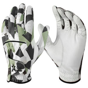 2025 Bulk Quantity & Low Price Golf <b>Gloves</b> Professional Manufactures Printed Logo Leather Golf <b>Gloves</b> for Practice OEM Serviced - Product Image 6