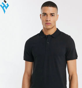 2025 nouvelle vente en gros dernier style personnalisé décontracté à la mode prix usine plaine séchage rapide polos pour hommes - Product Image 4