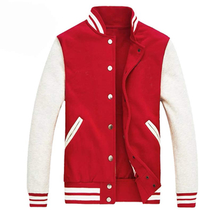 Por encargo de la sublimación ligera Zip Up Varsity Bomber Jacket con cualquier diseño personalizado - Product Image 5