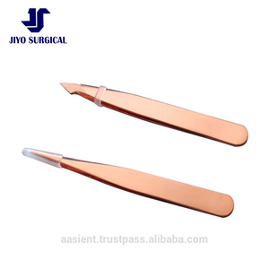 Mini pince à épiler certifiée CDE ISO pince à épiler compacte à pointe oblique de précision pour la mise en forme des sourcils et l'utilisation de la beauté des voyages - Product Image 3