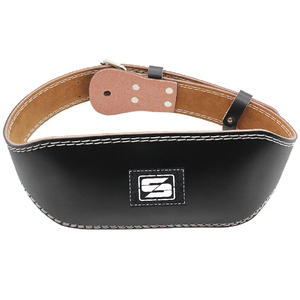 Cinturón de cuero de vaca original ajustable para gimnasio, cinturón de entrenamiento de levantamiento de pesas de cuero personalizado con logotipo personalizado - Product Image 2