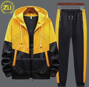 Survêtement léger en polyester/coton sur mesure pour homme avec option grande taille Meilleure qualité Nouveau style pour l'hiver - Product Image 3