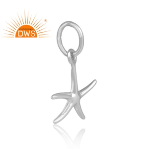 Colgante de Plata de Ley 925 Hecho a Mano con Forma de Estrella, Joyería Sencilla para Boda, Unisex, Diseño Clásico para Mujer - Product Image 2