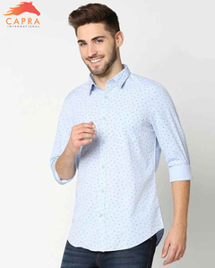Camisa de algodón de manga larga con cuello vuelto para hombre, ropa ajustada, sólida, informal, de negocios, Formal, color blanco y negro, nueva moda - Product Image 3