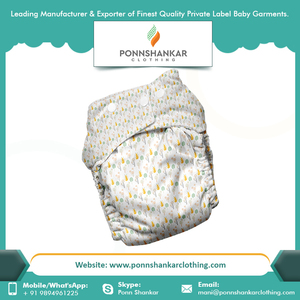 Pañal de tela suave orgánico para bebé, precio de fábrica, 100% - Product Image 2