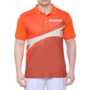 Polo personalizado de poliéster y LICRA para hombre, Polo deportivo resistente a la humedad, con sublimación informal, bordado de Fedex, DHL Pantone - Product Image 3