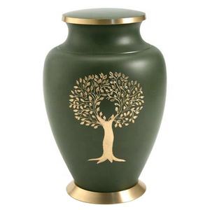 Urne de crémation en ligne, dauphin Aria adulte, en laiton, pour cendres humaines par Axiom Home Accents, meilleure vente - Product Image 5