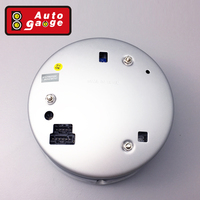 AUTO GAUGE 127 mm 5" Tachometer Analog LED Putih Lampu Peringatan Shift 11000 RPM Gauge dengan Fungsi Puncak